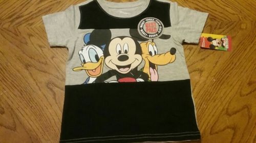 4T Disney Mickey Mouse, Donald and Pluto,  t-shirt
