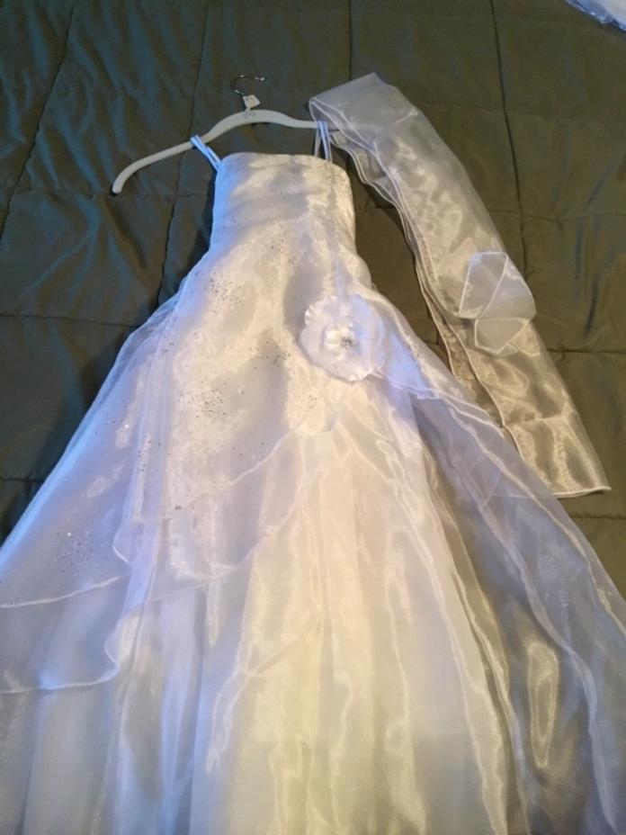 First communion dress girls size 10