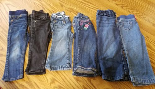 Lot of 18 Month - 2T Toddler Girls Jeans