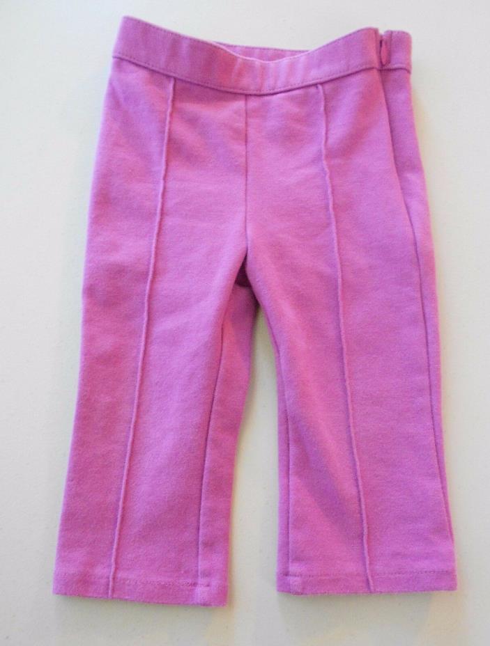 Baby Gap babyGap Purple Stretchy Capris Pants Baby Infant Girl 12-18 Months