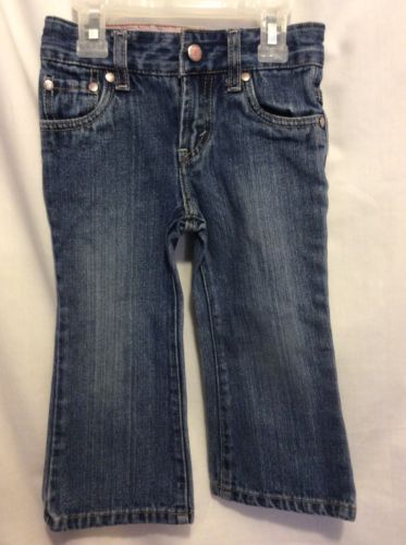 Levi’s 1 Pc Girl's Blue Denim 517 Flare Jeans Size 2T Great Condition
