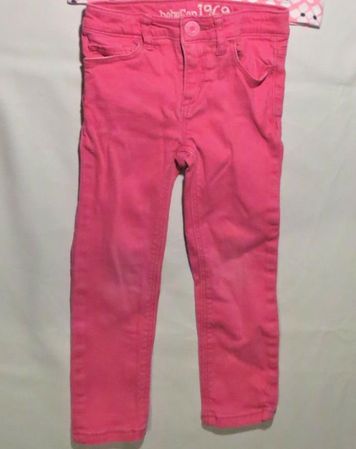 Pink Jeans Baby Gap 1969 Mini Skinny 3T Adjustable Waist & Hook Closure