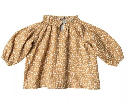 NEW! Rylee and Cru Marigold Quincy Blouse  Size 6 -12 months