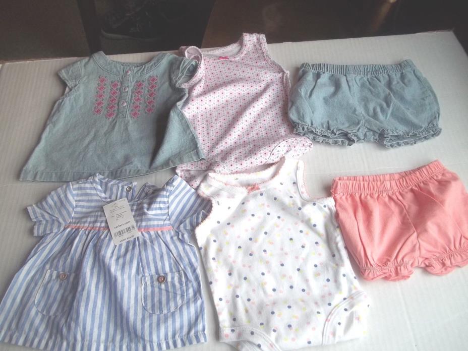 2~3~Piece-Summer Outfit~Size~6 Months & 12 Months~New/W tags