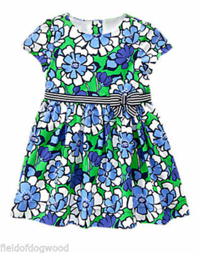 NWT Gymboree SPRING PREP Floral Dress Size 18-24months 2T 3T Girls toddler