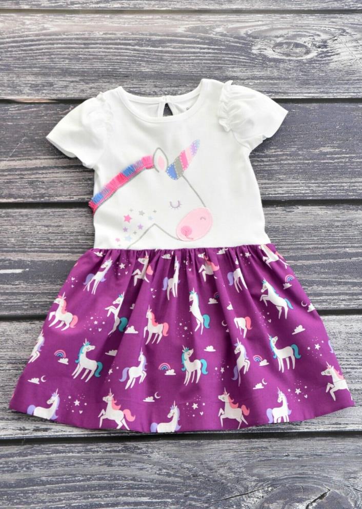 Handmade UNICORN Baby, Toddler “wonsie” Dress, 5 SIZES Available! FREE SHIPPING!