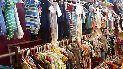 EUC Huge Lot Spring/Summer Clothes Girls (NB - 3 months) 30 pieces