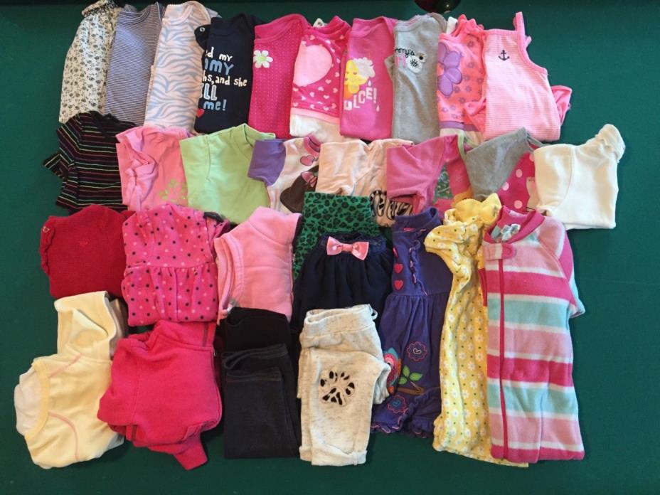 Baby Girl TODDLER Clothing Lot size 24M 24 Month Old    31 pc pieces