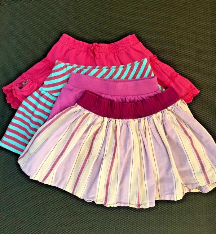 Mixed Lot Toddler Girls Skirts Skorts Old Navy CP Summer 24 Month 2T