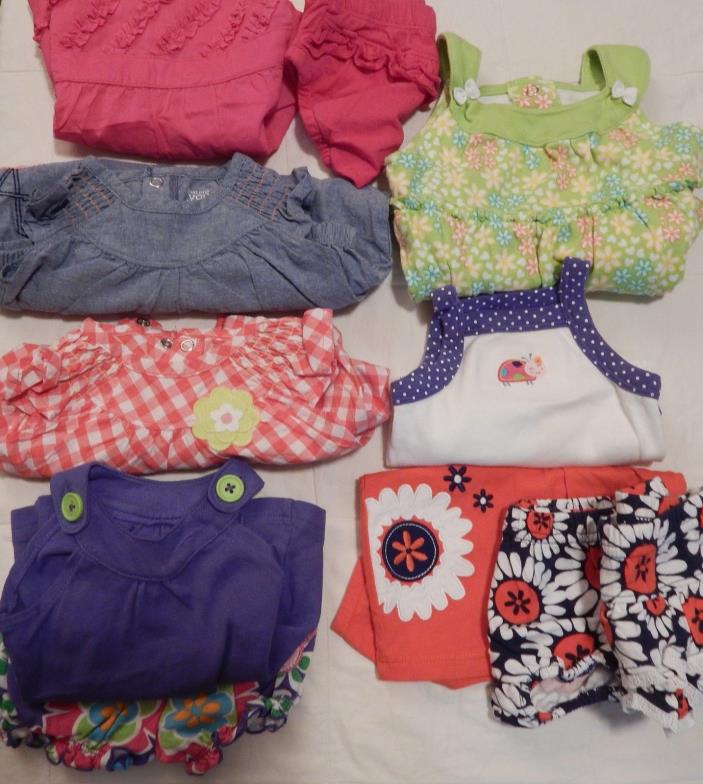 Lot Of Baby Girl Clothes Size 3 Month, Spring & Summer   Excellent Condition!!