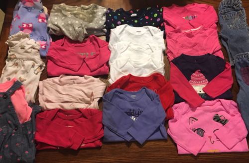 Baby Girls Clothes Outfits Lot Size 6 Months Winter
