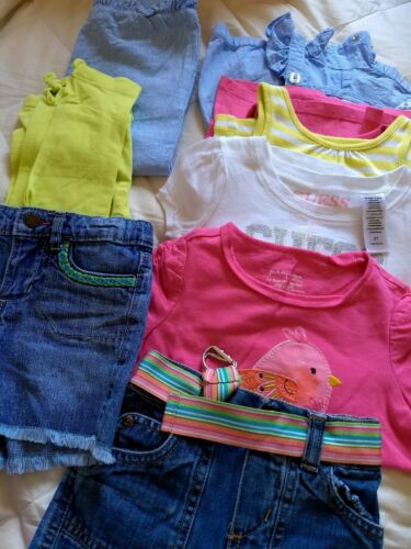 Toddler Girls Spring summer Clothing Lot Size 24 Months  2T EUC