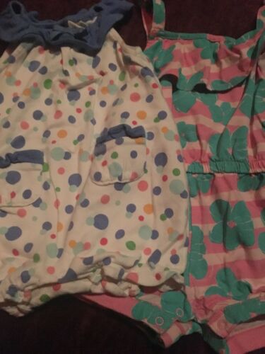 Gymboree, Baby Girl Rompers, Size 6-12 Months