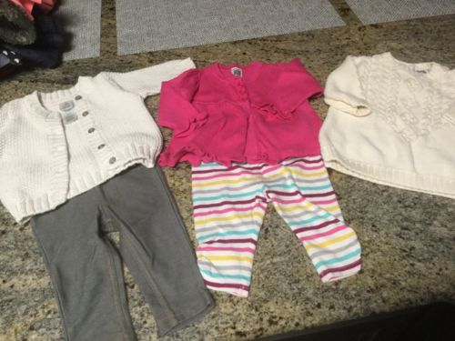 Baby Girls Carters, Baby Gap Crico Clothes Size 3 Months
