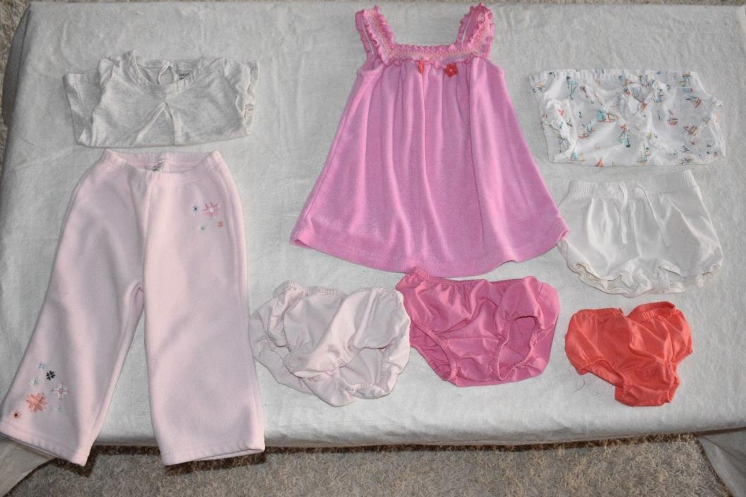 8 Piece Lot Girls Clothes Size 18-24 Months Gymboree Janie And Jack Baby Gap