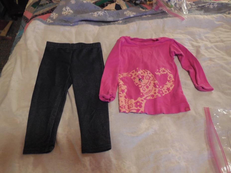GIRLS 2T CLOTHES LOT, HEALTHTEX AND BABY GAP