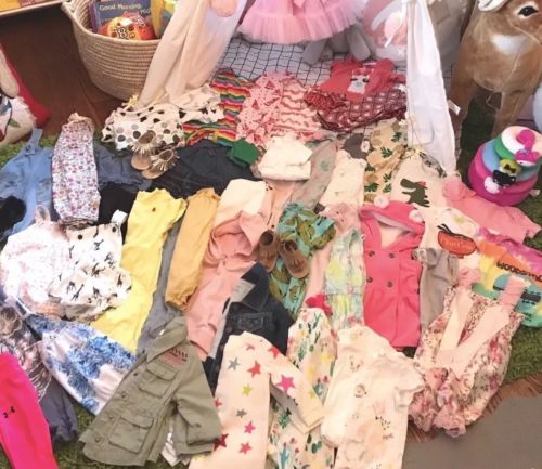 Baby Girl's 50 Item Clothing Lot 6-9, Some 6-12 Months ZARA H&M Janie & Jack GAP