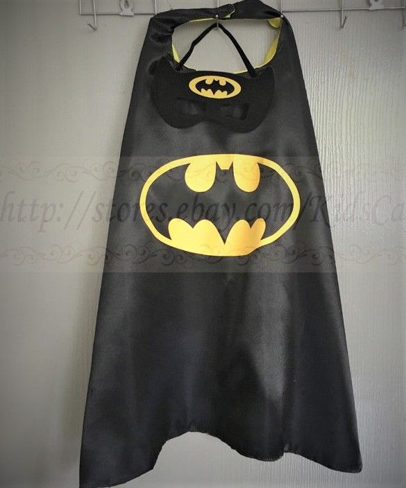 Superhero Batman Cape & mask set  dress~up & Halloween Ideas(: ~NEW~