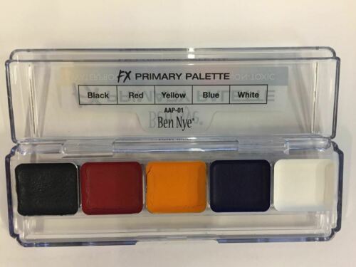 FX Primary Palette 5 Colors Water Alcohol Activated