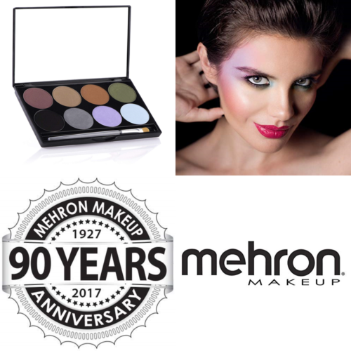 Mehron Makeup Intense Pro Pressed Pigment Palette Earth