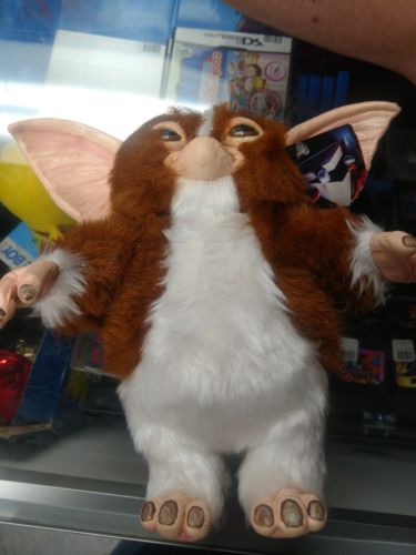 Licensed Gremlins Stripe Mogwai Puppet Halloween Figurine Prop Doll Cute Furry