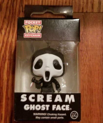 Scream Ghost Face Keychain