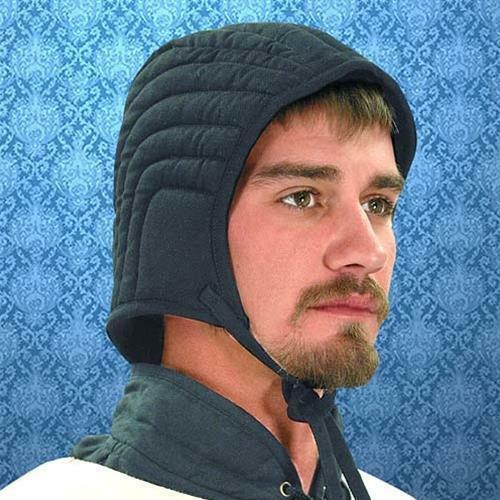 Medieval Quilted Arming Cap