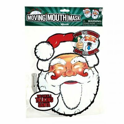 Moving Mouth Masks Santa (bulk buys)