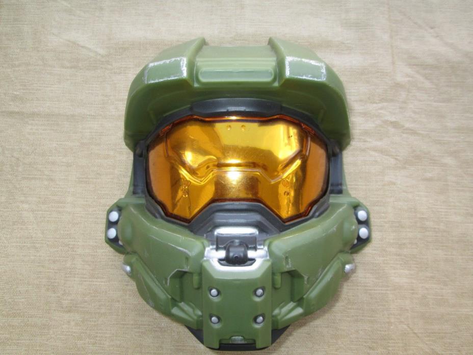 LICENSED HALO MASTER CHIEF CHILD FACE MASK HALF HELMET COSTUME ACCESSORY Cosplay
