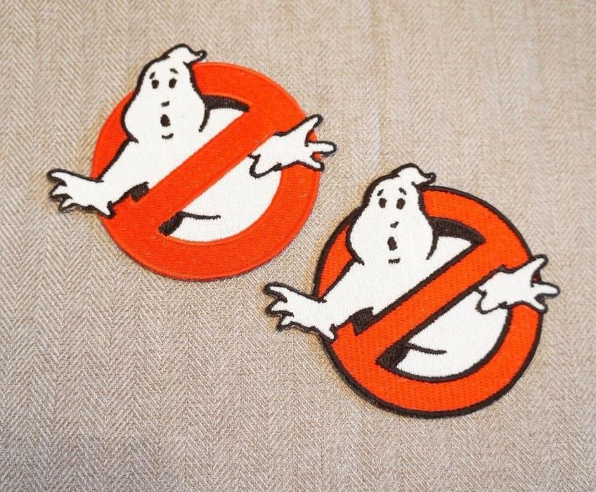 Ghostbusters Patch Movie No Ghost Fully Embroidered Costume / Cosplay / Emblem