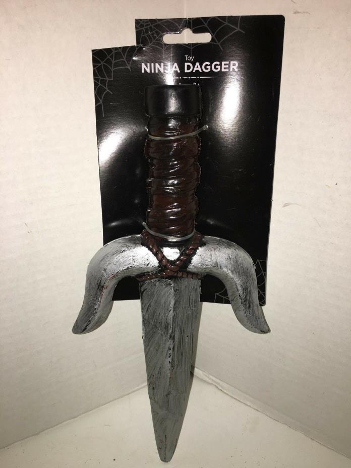 Ninja Dagger Plastic Halloween Costume Accessory Ages 8+ NEW