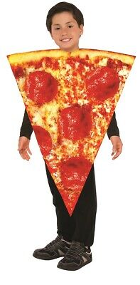 Child's Pizza Tunic Food Costume Funny Photo Realistic Halloween Party  One Size