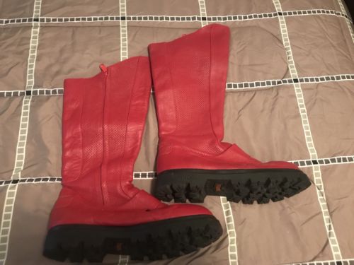 Red Superhero Boots