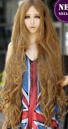 super long wavy wig