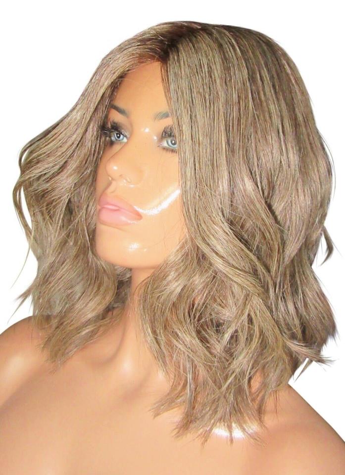 IN STOCK Remy Human Hair Wig Glueless Front Lace 12