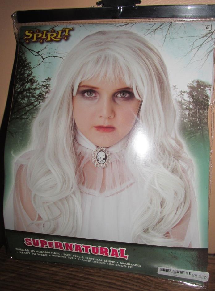 Spirit Halloween Supernatural Child's Gray & White Wig