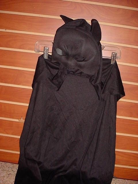 Batman Costume Kids Youth  One Size just  Cape And Mask Simple costume