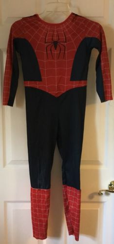 Kids boy’s SPIDER-MAN full suit costume sz small Halloween dress up