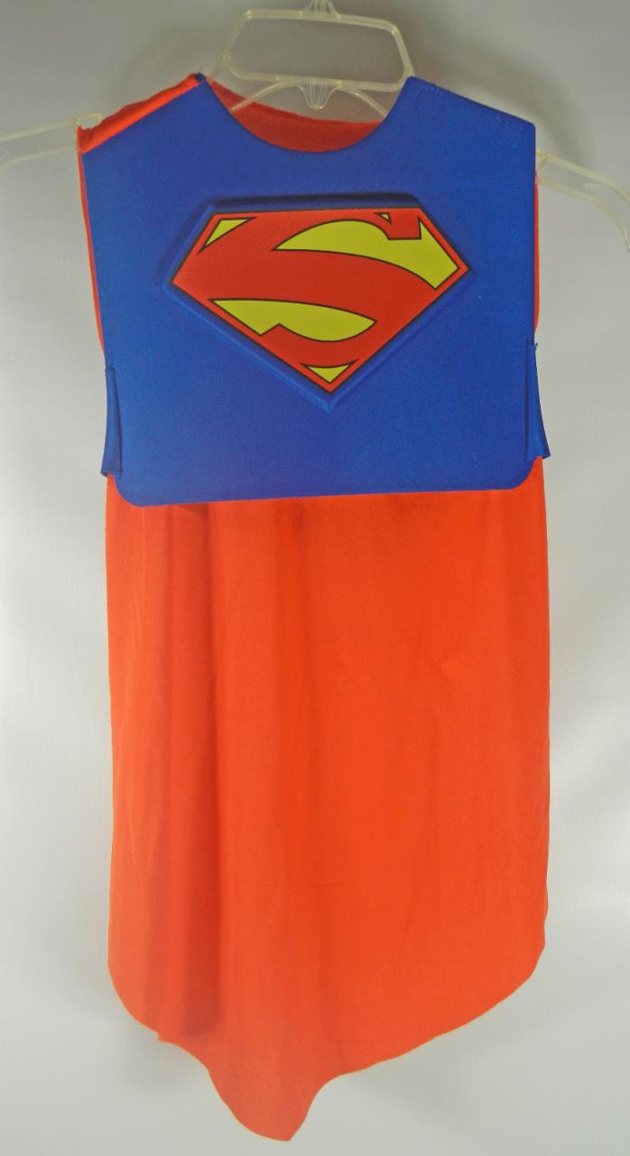 Halloween Boy's Superman Cape, Breastplate and Sleeves Size 4-6