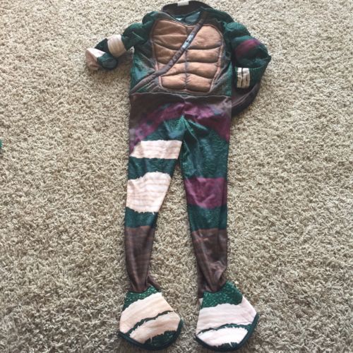 HALLOWEEN costume TMNT Ninja Turtles Raphael Red Boys Small 6-8