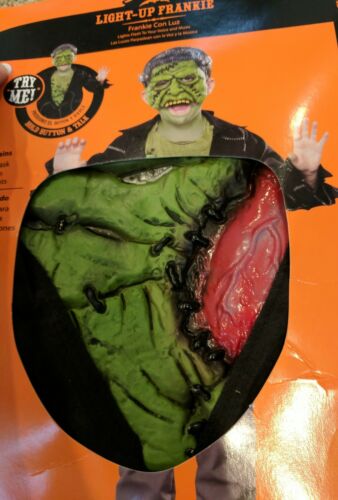 Light up Frankie Costume 4-6X Monster Frankenstein Lights up to music or voices