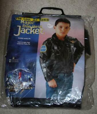 1998 Lost in Space Major Don West Flight Jacket Paper Magic Costume Boys Sz M
