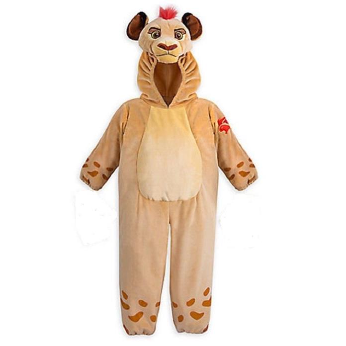 Disney Store KION Lion Guard Lion King Costume Kids Size 3 Plush Halloween