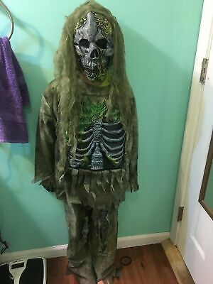 Fun World - Skeleton Zombie Child Costume As Shown Medium BRAND NEW