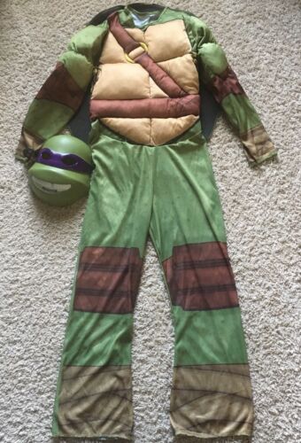 Teenage Mutant Ninja Turtles Donatello Dress Up Costume TMNT Boy's Size L 10-12