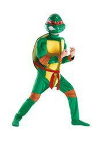 Deluxe Ninja Turtle Raphael Green Red Boys Kids Jumpsuit Cartoon Characters SZ