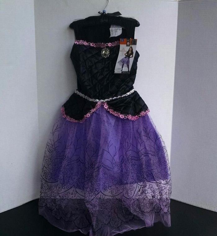 Girl's Princess Costume Large 10-12 Halloween Dress-Up Purple Dress Cuffs Tiara