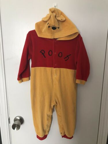 Disney Store Toddler 18-24 Months Winnie The Pooh Costume Soft EUC