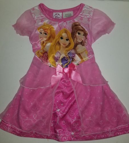 Disney Princesses Pink Dress Toddler Girl Costume 12 months