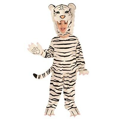 Forum Novelties Plush White Tiger Child Costume, Toddler